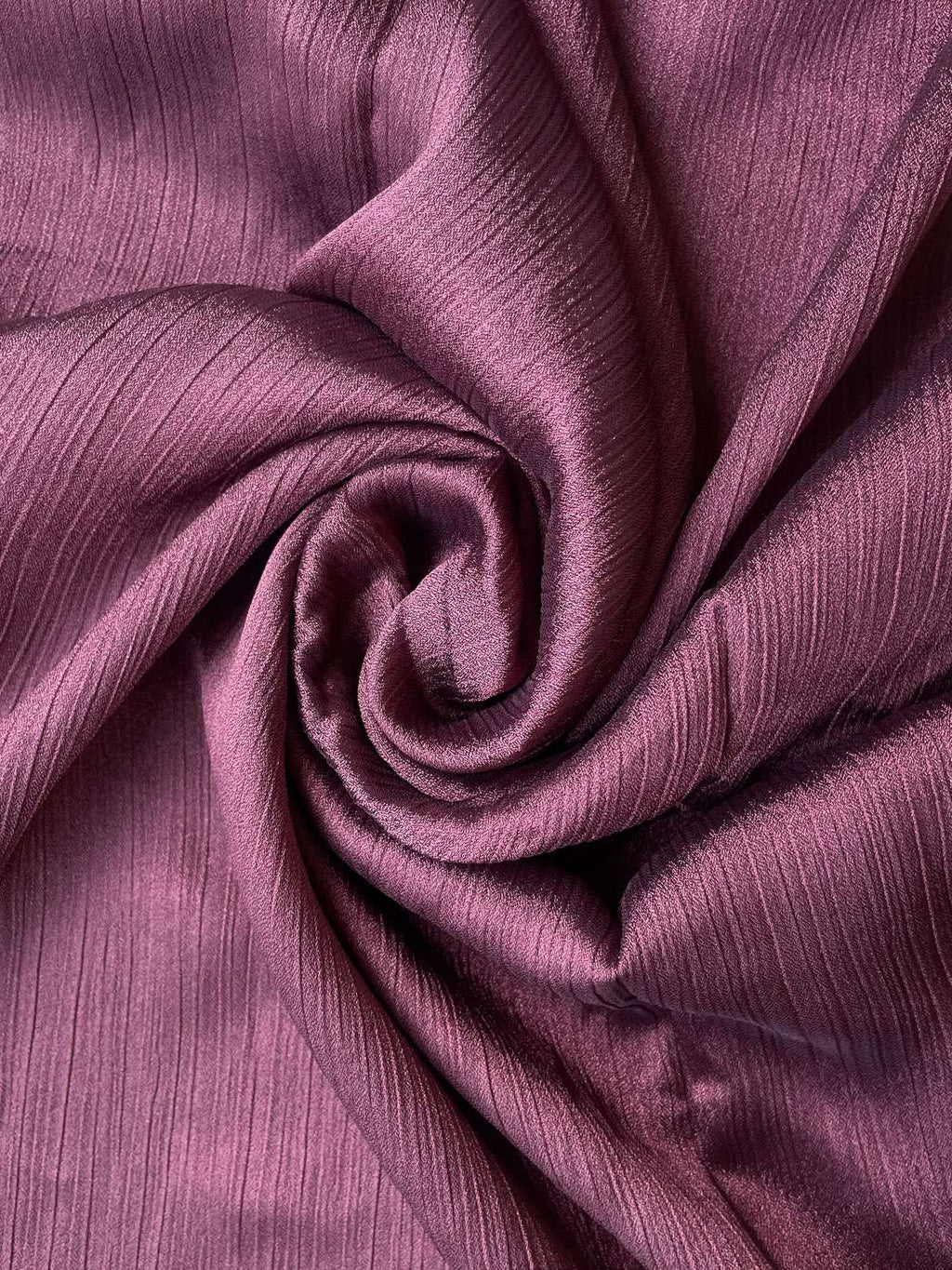 Crinkle Silk Hijab-Mauve